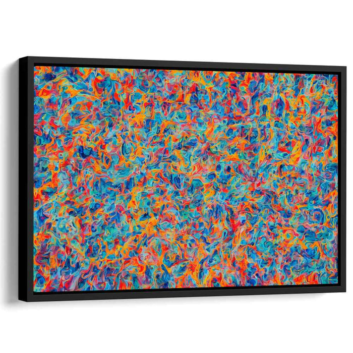 Psychedelic Dream: Mesmerizing Abstract Expressionist Canvas Art