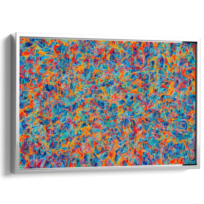 Psychedelic Dream: Mesmerizing Abstract Expressionist Canvas Art