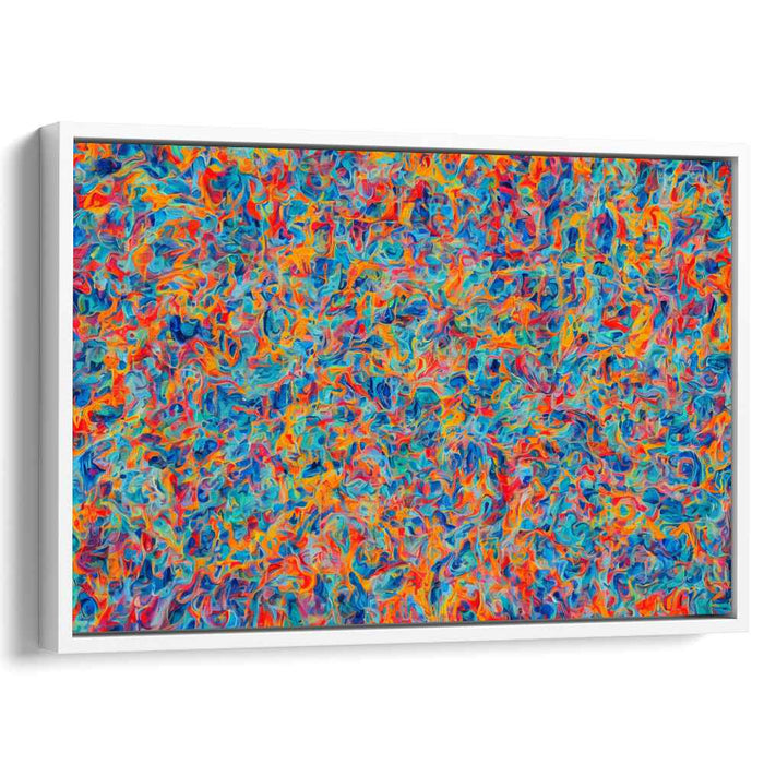 Psychedelic Dream: Mesmerizing Abstract Expressionist Canvas Art