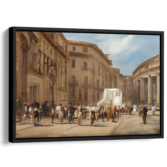 Historical Cityscape: A Glimpse into Urban Life