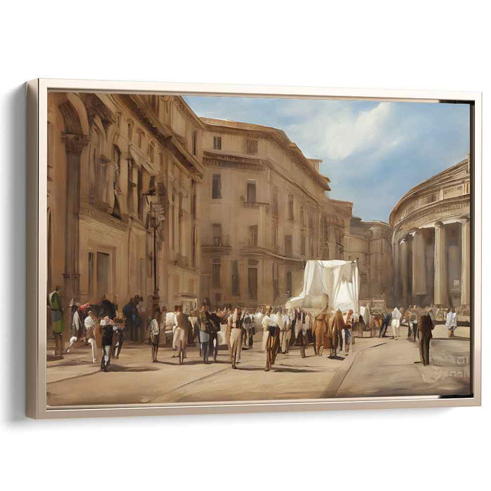 Historical Cityscape: A Glimpse into Urban Life