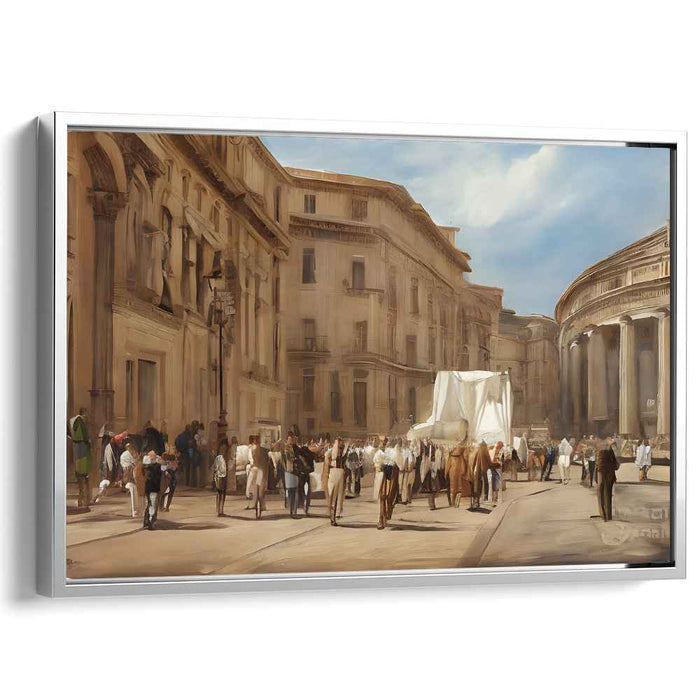 Historical Cityscape: A Glimpse into Urban Life