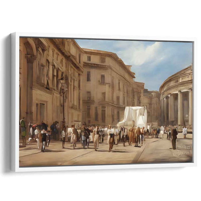 Historical Cityscape: A Glimpse into Urban Life