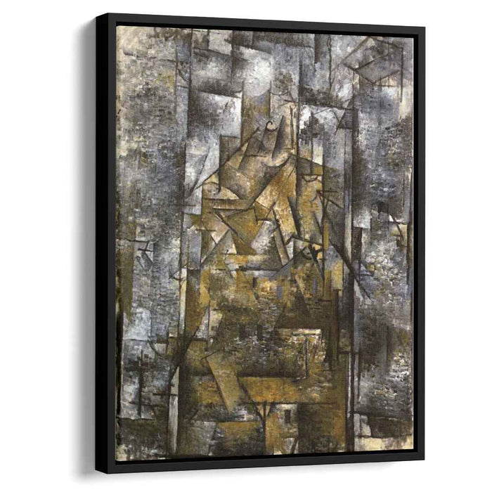 Rooftops at Ceret (1911) by Georges Braque