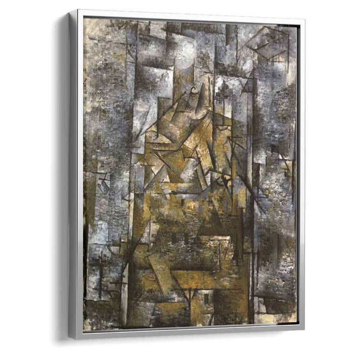 Rooftops at Ceret (1911) by Georges Braque