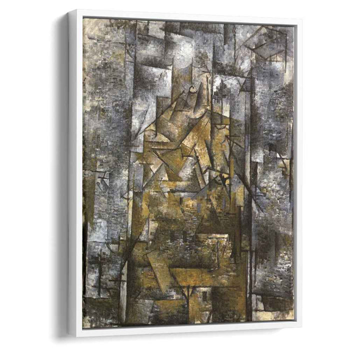 Rooftops at Ceret (1911) by Georges Braque