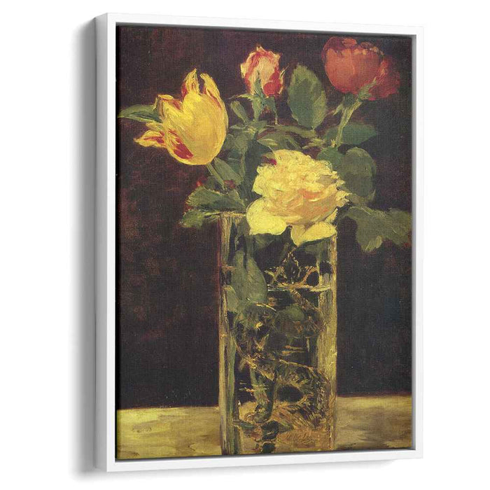 Rose and tulip (1882) by Edouard Manet