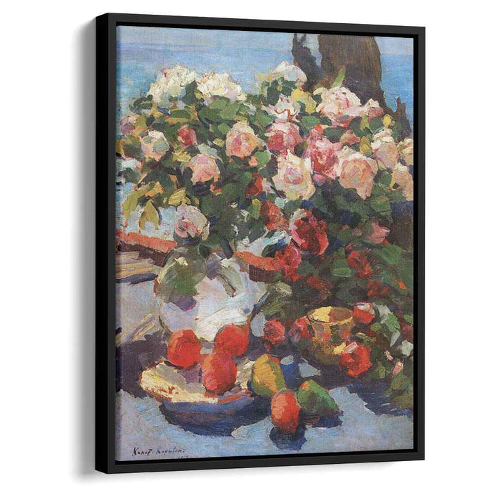 Roses and Fruit (1917) by Konstantin Korovin