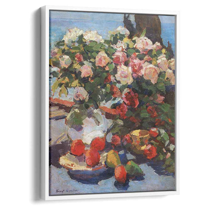 Roses and Fruit (1917) by Konstantin Korovin