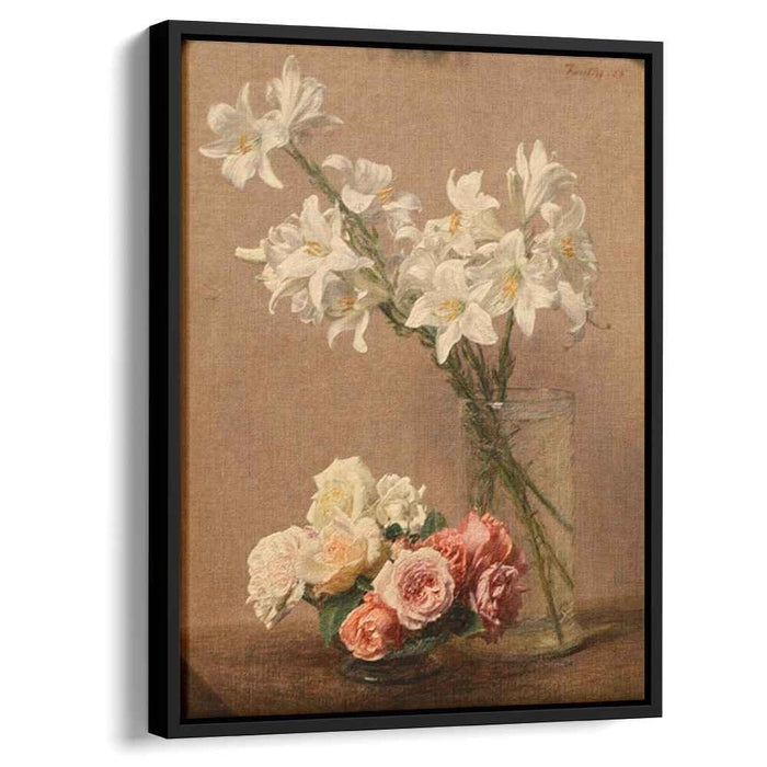 Roses and Lilies by Henri Fantin-Latour