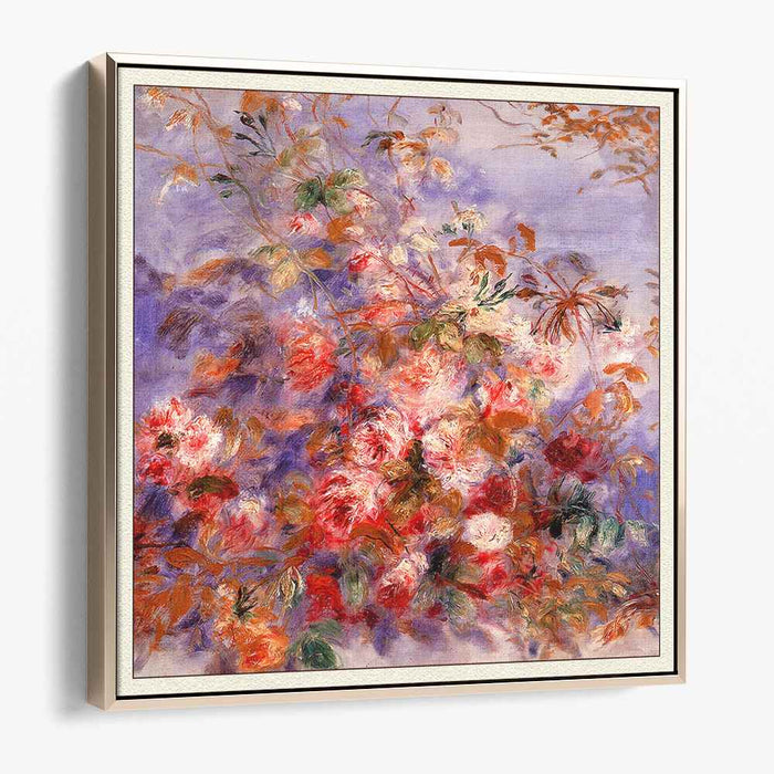 Roses By The Window (1879) by Pierre-Auguste Renoir