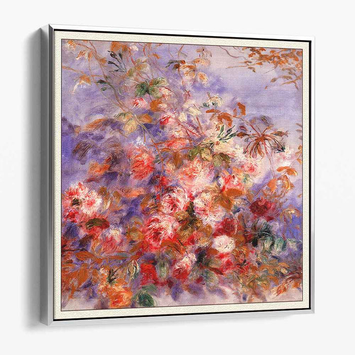 Roses By The Window (1879) by Pierre-Auguste Renoir