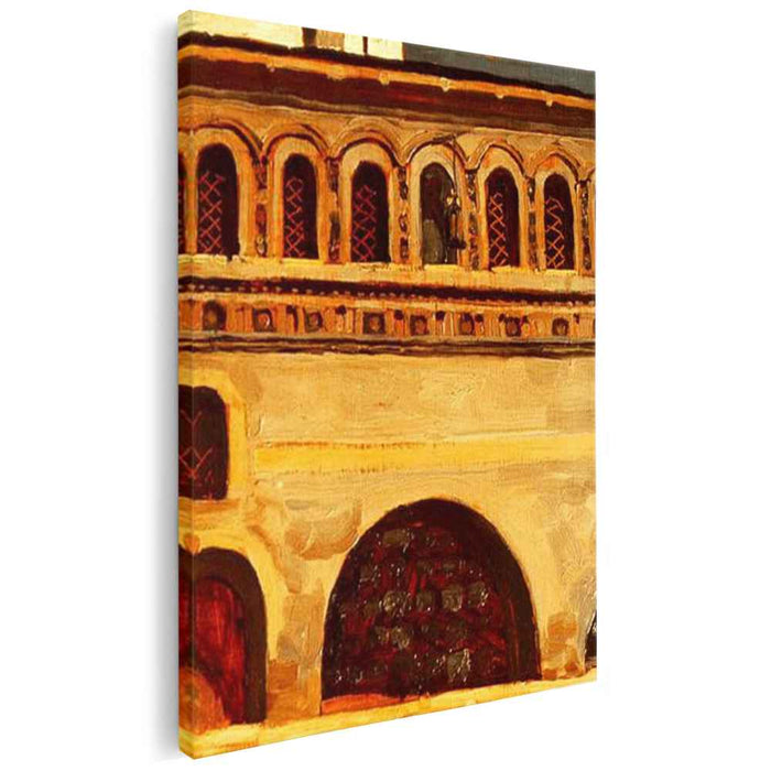 Rostov Veliky. Hierarch's towers. (1903) by Nicholas Roerich