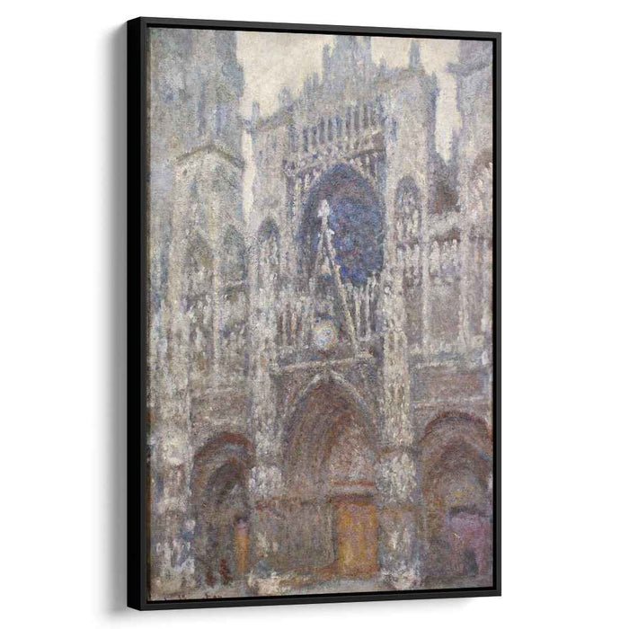 Rouen Cathedral, Grey Weather by Claude Monet