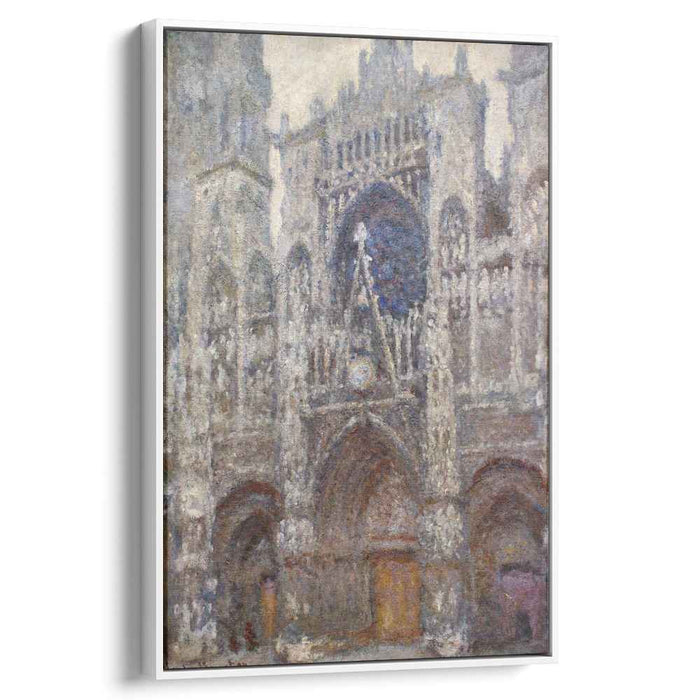 Rouen Cathedral, Grey Weather by Claude Monet