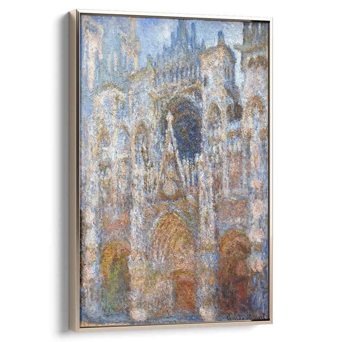 Rouen Cathedral, Magic in Blue by Claude Monet