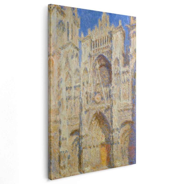 Rouen Cathedral, Portal in the Sun by Claude Monet