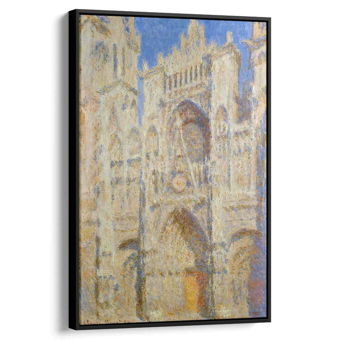 Rouen Cathedral, Portal in the Sun by Claude Monet