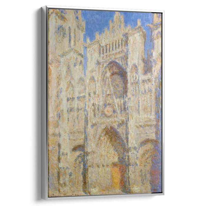Rouen Cathedral, Portal in the Sun by Claude Monet