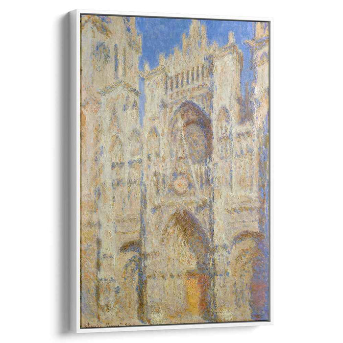 Rouen Cathedral, Portal in the Sun by Claude Monet