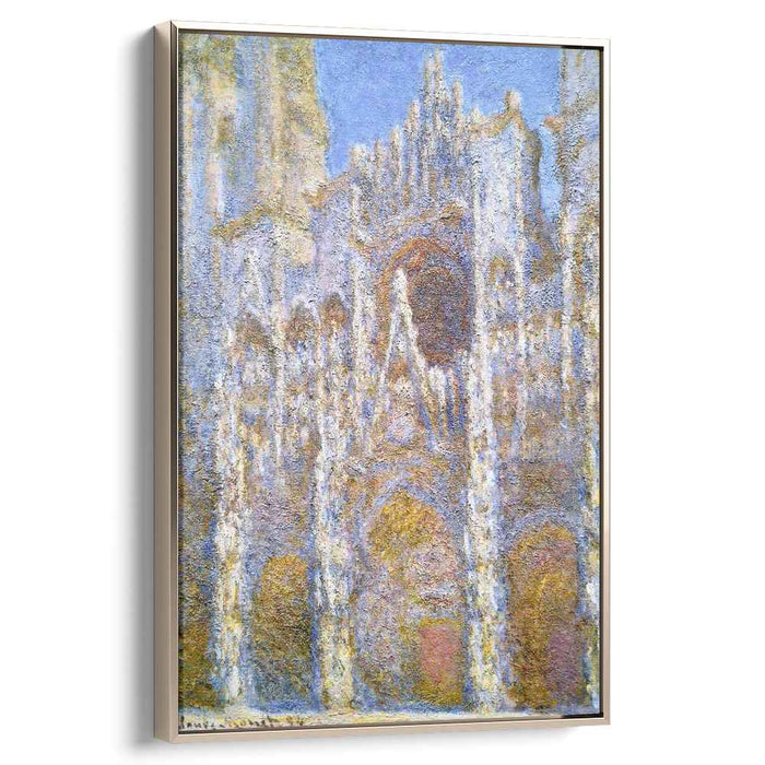 Rouen Cathedral, Sunlight Effect by Claude Monet
