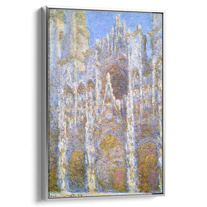 Rouen Cathedral, Sunlight Effect by Claude Monet