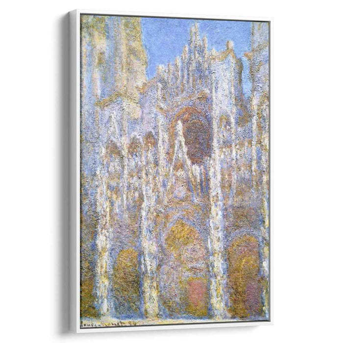 Rouen Cathedral, Sunlight Effect by Claude Monet