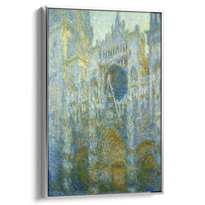 Rouen Cathedral, West Facade, Noon by Claude Monet