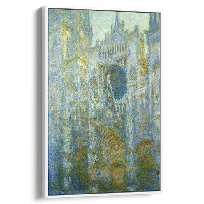 Rouen Cathedral, West Facade, Noon by Claude Monet