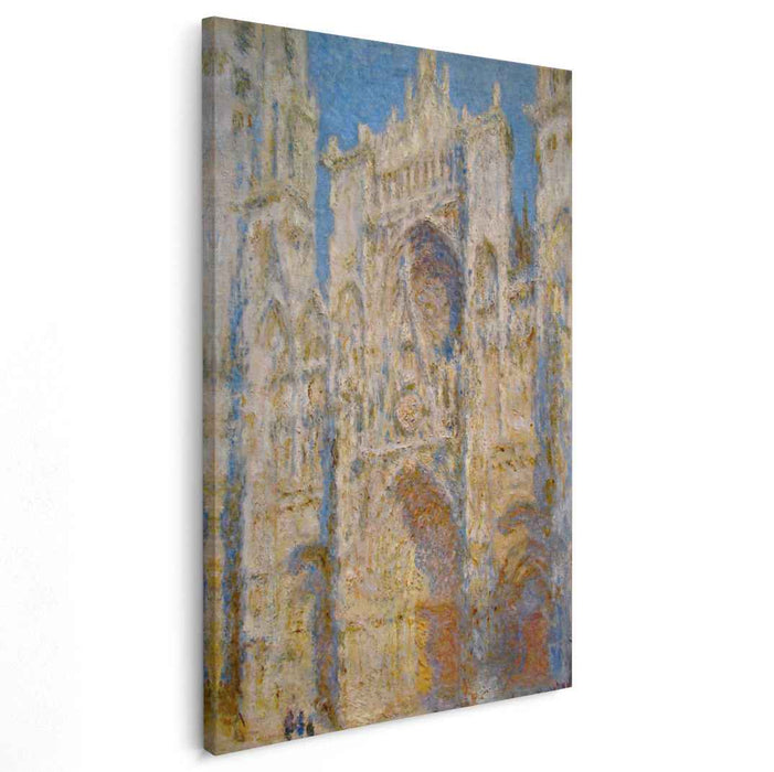 Rouen Cathedral, West Facade, Sunlight by Claude Monet