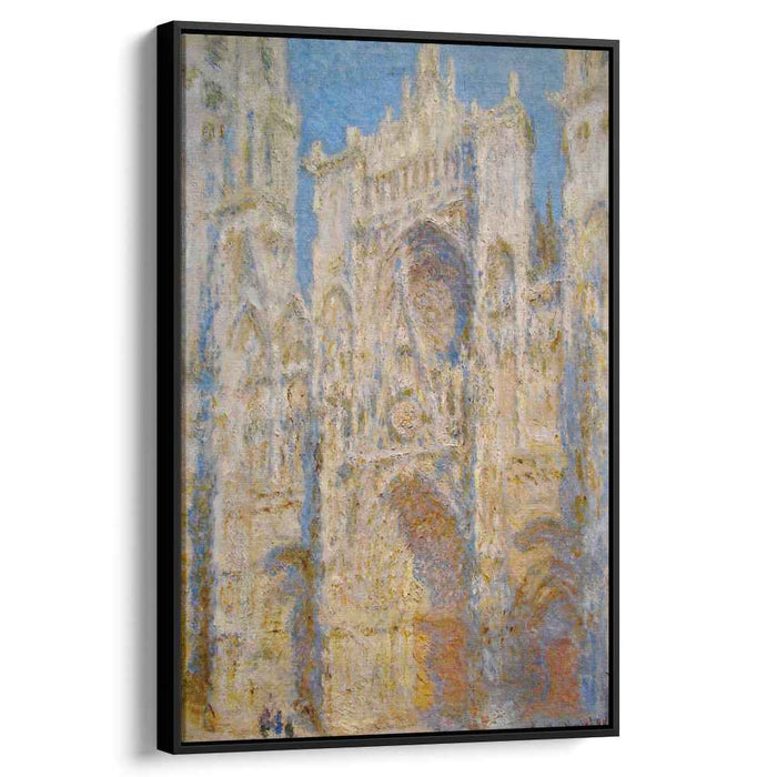 Rouen Cathedral, West Facade, Sunlight by Claude Monet