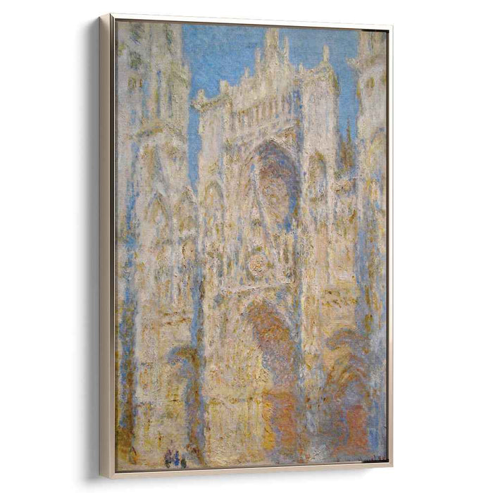 Rouen Cathedral, West Facade, Sunlight by Claude Monet