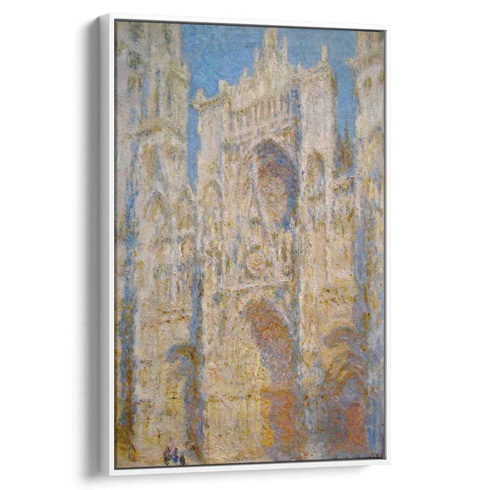 Rouen Cathedral, West Facade, Sunlight by Claude Monet
