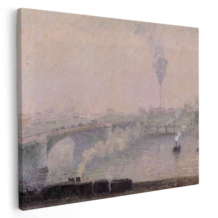 Rouen, Fog Effect by Camille Pissarro