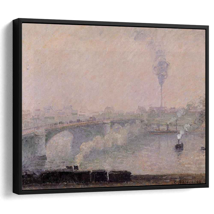 Rouen, Fog Effect by Camille Pissarro