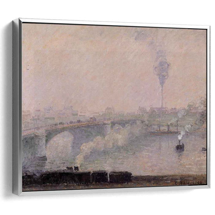 Rouen, Fog Effect by Camille Pissarro