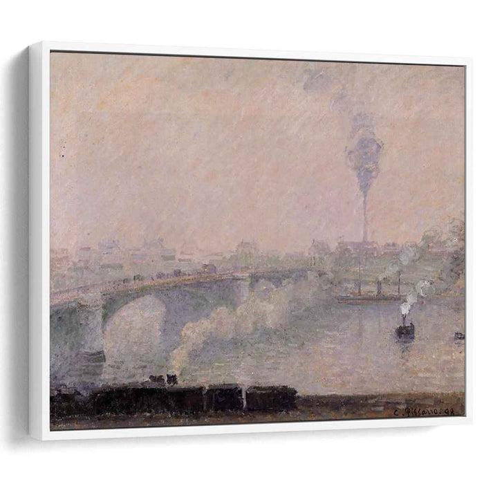 Rouen, Fog Effect by Camille Pissarro