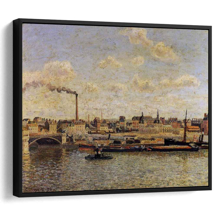 Rouen, Saint Sever, Afternoon by Camille Pissarro