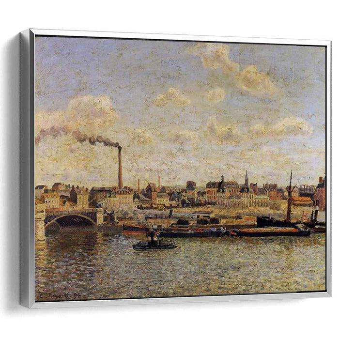 Rouen, Saint Sever, Afternoon by Camille Pissarro