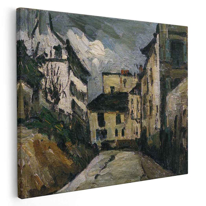Rue des Saules. Montmartre (1867) by Paul Cezanne