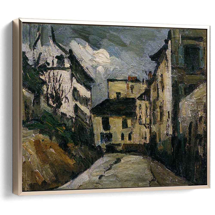 Rue des Saules. Montmartre (1867) by Paul Cezanne