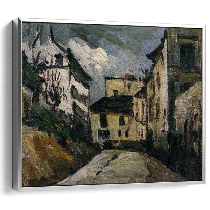 Rue des Saules. Montmartre (1867) by Paul Cezanne