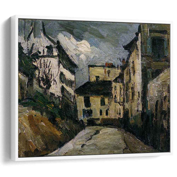 Rue des Saules. Montmartre (1867) by Paul Cezanne