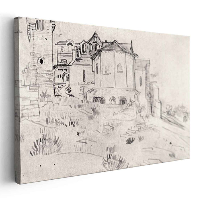 Ruins of Montmajour (1888) by Vincent van Gogh