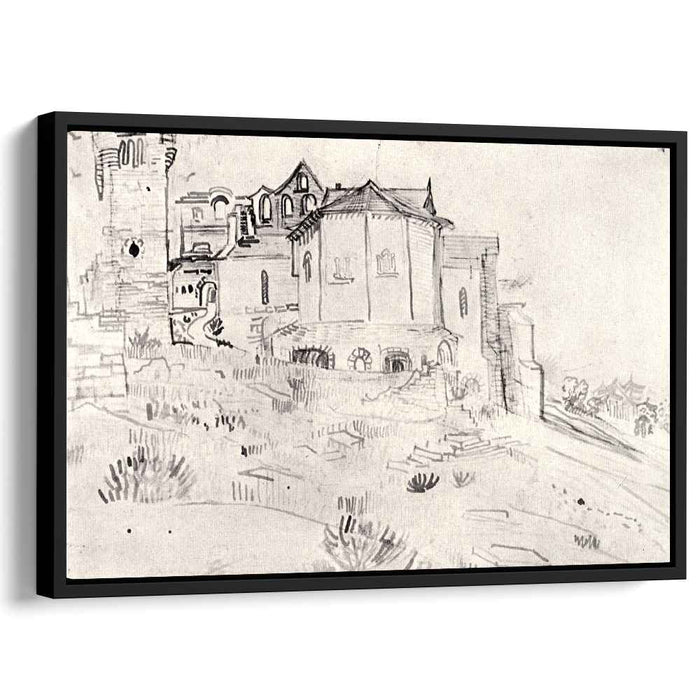 Ruins of Montmajour (1888) by Vincent van Gogh