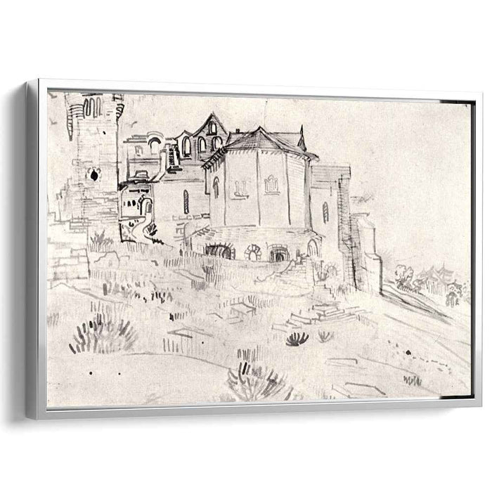 Ruins of Montmajour (1888) by Vincent van Gogh