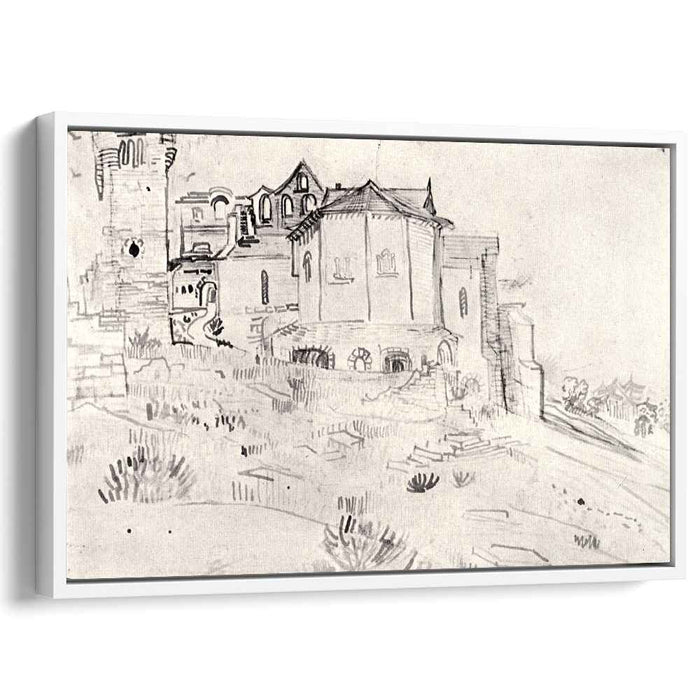 Ruins of Montmajour (1888) by Vincent van Gogh