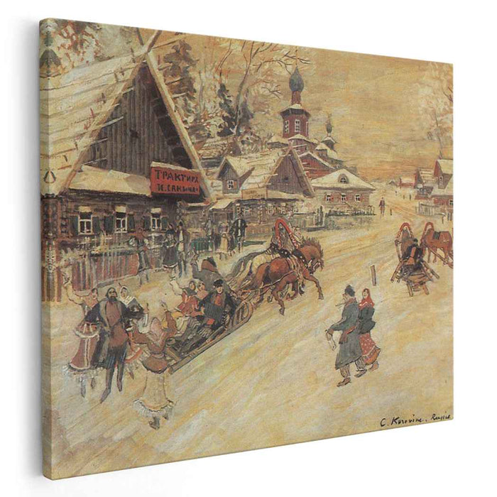 Russia. Festival (1931) by Konstantin Korovin