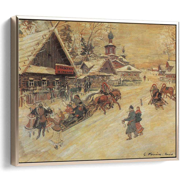 Russia. Festival (1931) by Konstantin Korovin