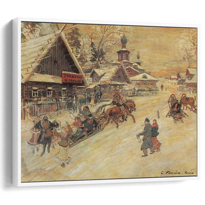 Russia. Festival (1931) by Konstantin Korovin